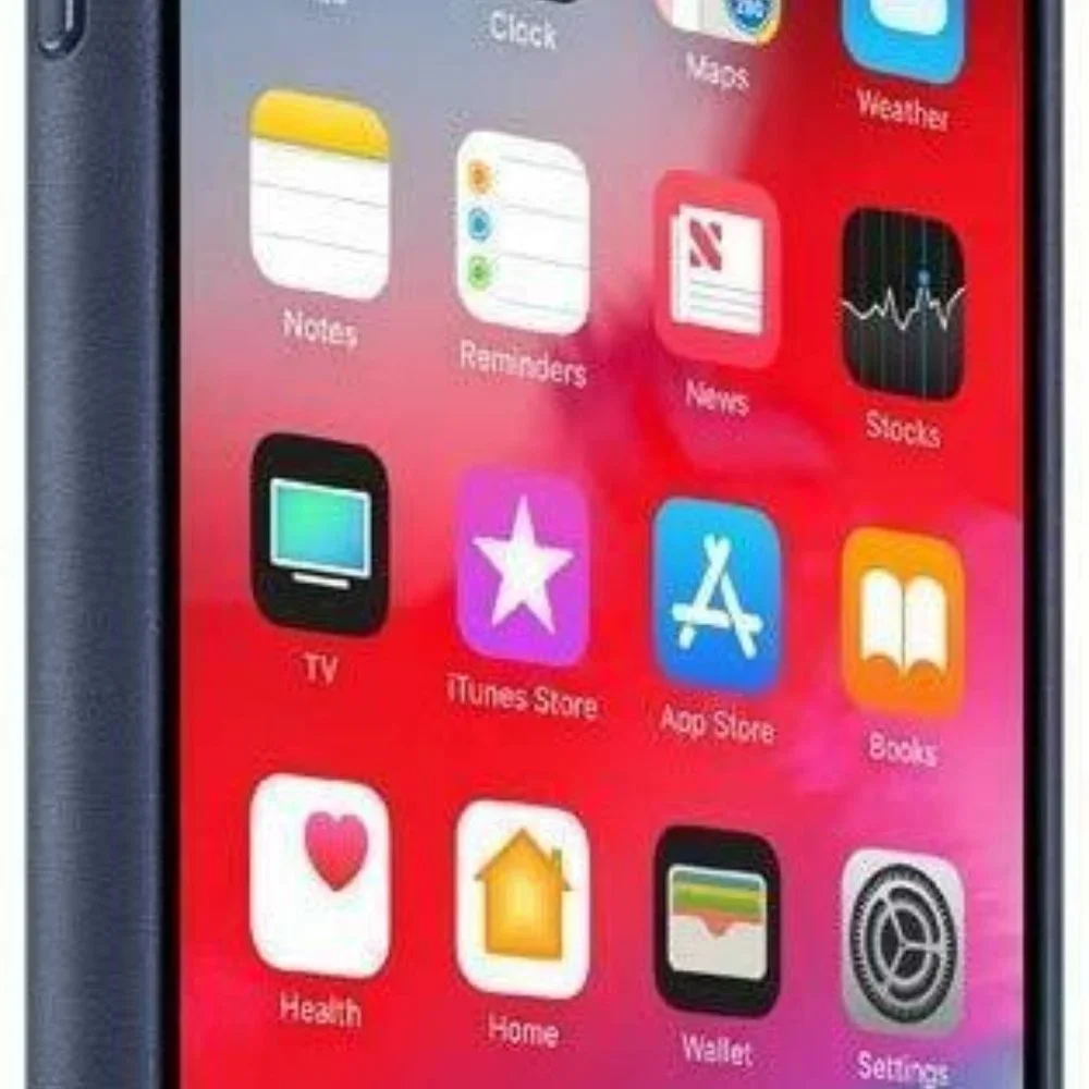 Apple iPhone XS Max Leather Case - Midnight Blue MRWU2ZM/A